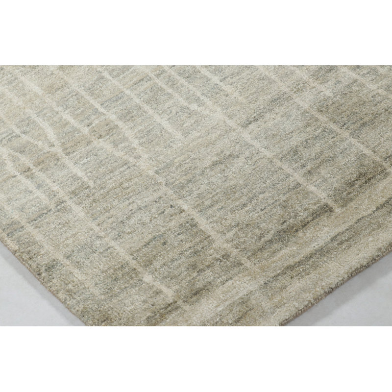 Modern One-of-a-Kind 6'0x9'0 Hand Knotted Area Rug
