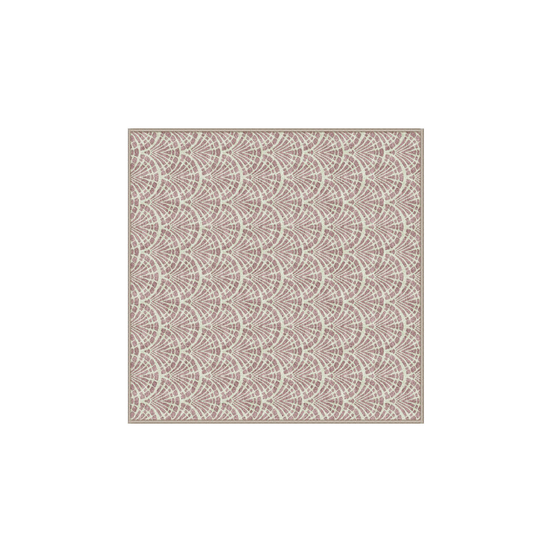 Fiontan Hand Loomed Washable Abstract Indoor Rug, Square 8'