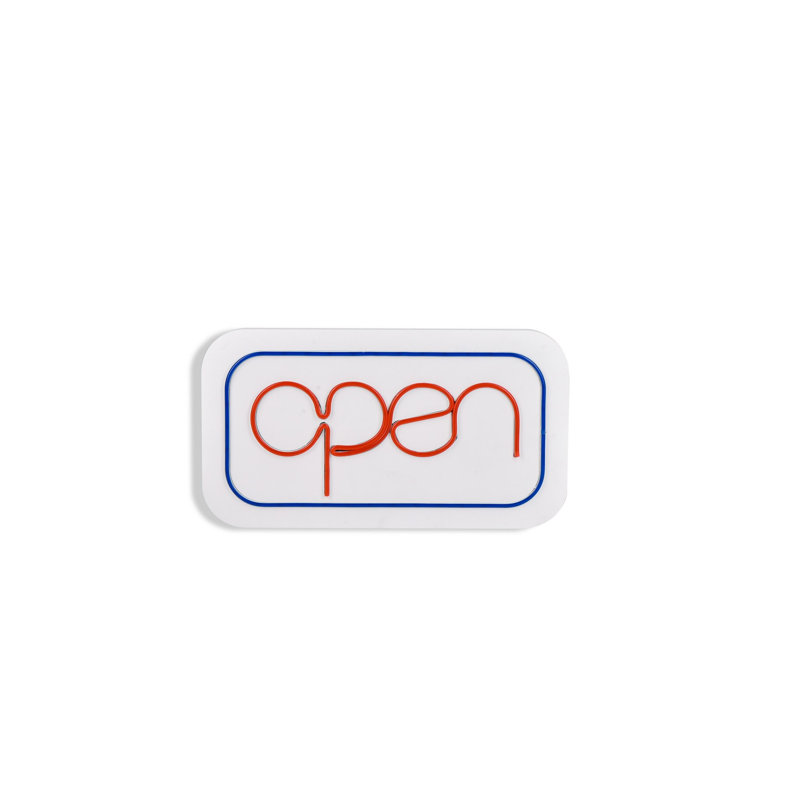 Bande de néon flexible à DEL, étanche IP67, 15,7 po x 8,7 po x 0,8 po | 400 lumens, 7 000 K, interrupteur marche / arrêt facile | Adaptateur 12 V inclus, système de suspension murale intégré, bleu et rouge | Parfait pour la décoration intérieure 
