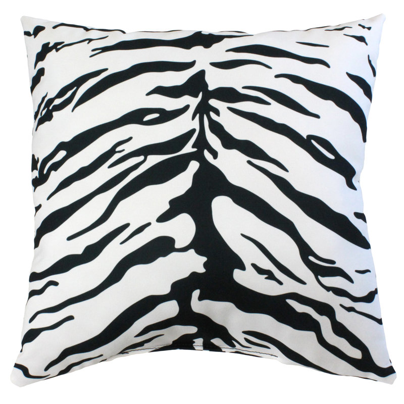  Housse de coussin décoratif en polyester / mélange de polyester, Blanc