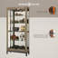 Quinn V Lighted Curio Cabinet