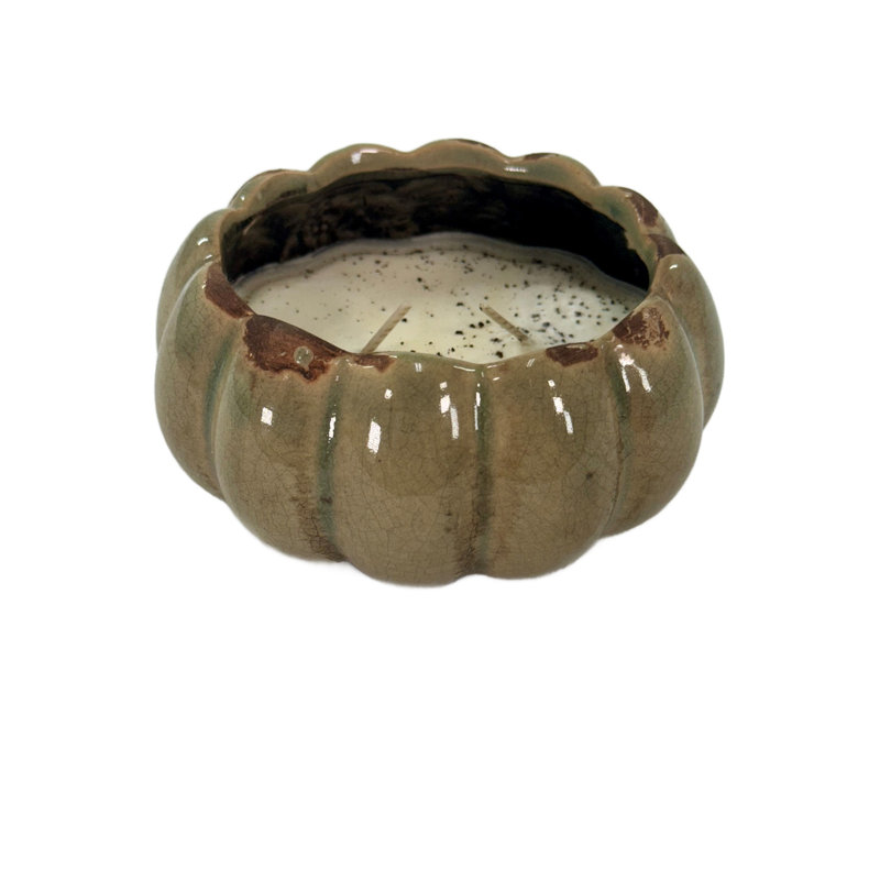 Bougie pétale, bougie, vanille, livre, 8 oz