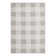 Tereon Checkered Machine Made Power Loom Polypropylene Plastic Indoor/Outdoor Area Rug in Gray