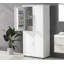 Armoire de rangement haute avec portes