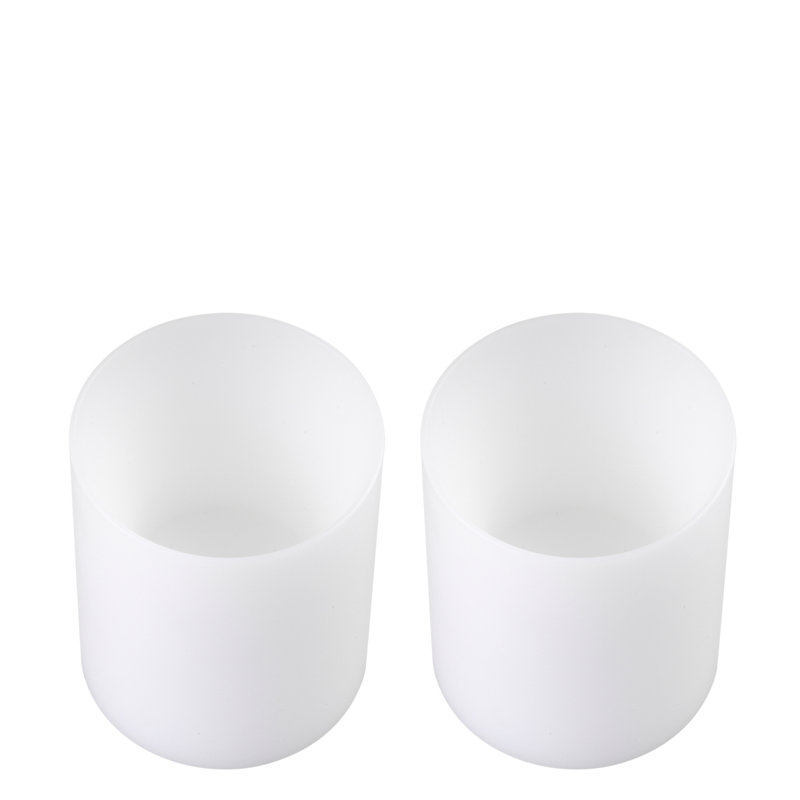 Bougie pilier profonde non parfumée, H 4,72 po x l 3,94 po x P 3,94 po