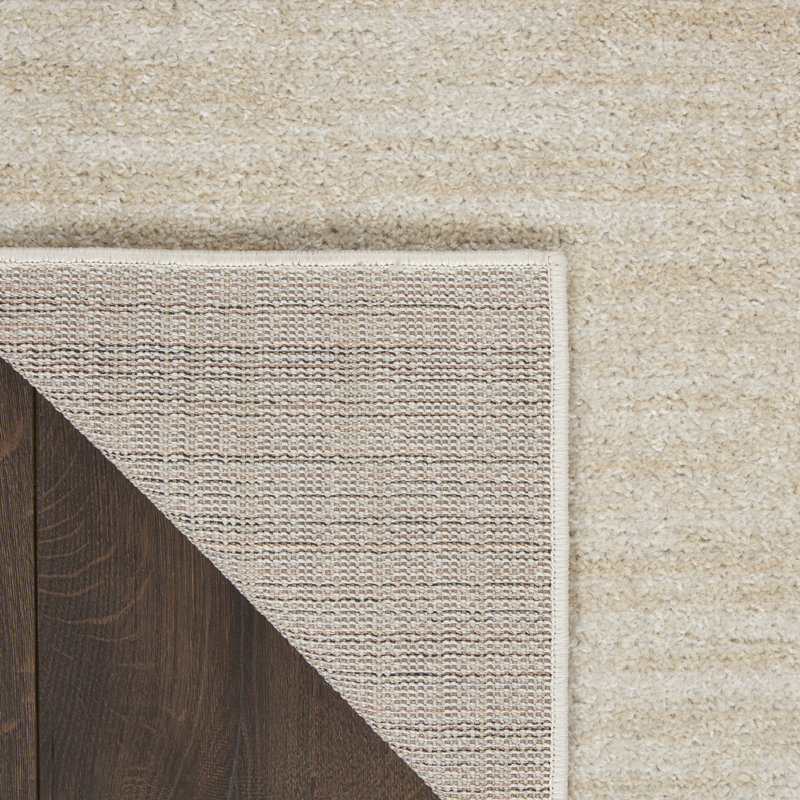 Tapis intérieur / extérieur ivoire / beige Nourison Essentials, Rectangulaire 8 pi x 10 pi