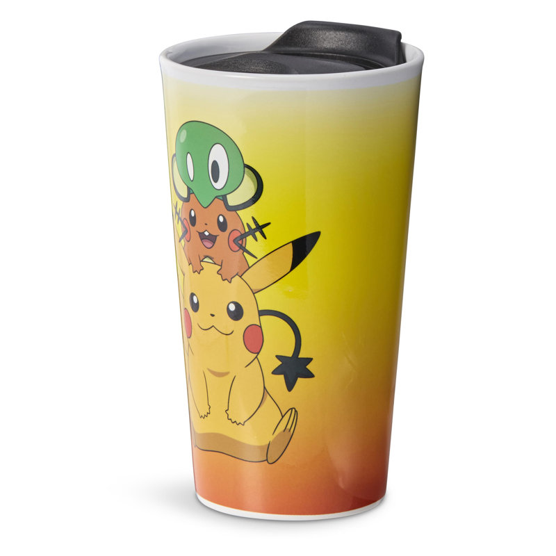 Just Funky 16oz. Ceramic Travel Mug