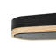 Plafonnier encastré simple ovale simple en bois à intensité variable-701901214