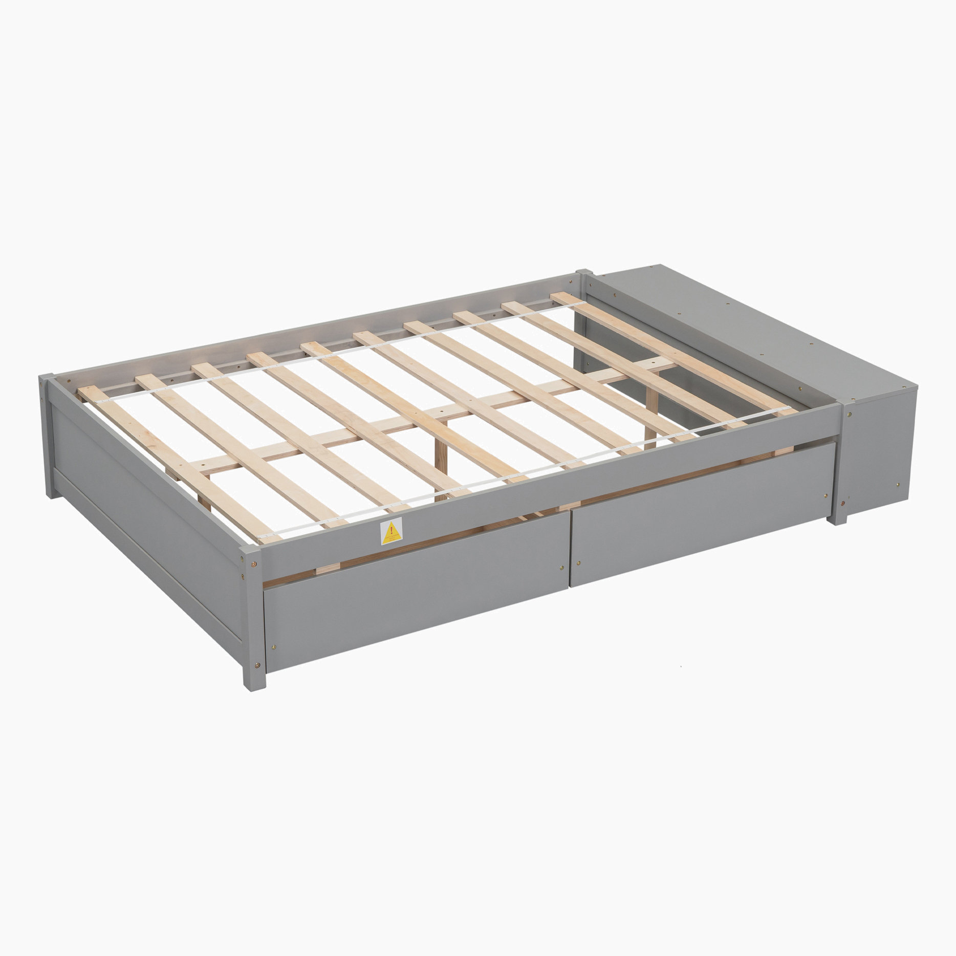 Red Barrel Studio® Dannyel Solid Wood Slat Storage Bed | Wayfair