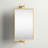 Demetri Metal Rectangle Wall Mirror-669981042
