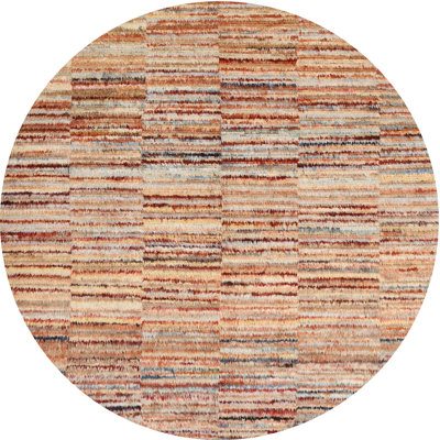 Tapis brun/violet/gris zone contemporaine