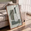 Balanced Green Shapes by Cartissi — Abstract Wall Art-379828044-379828048-379828053