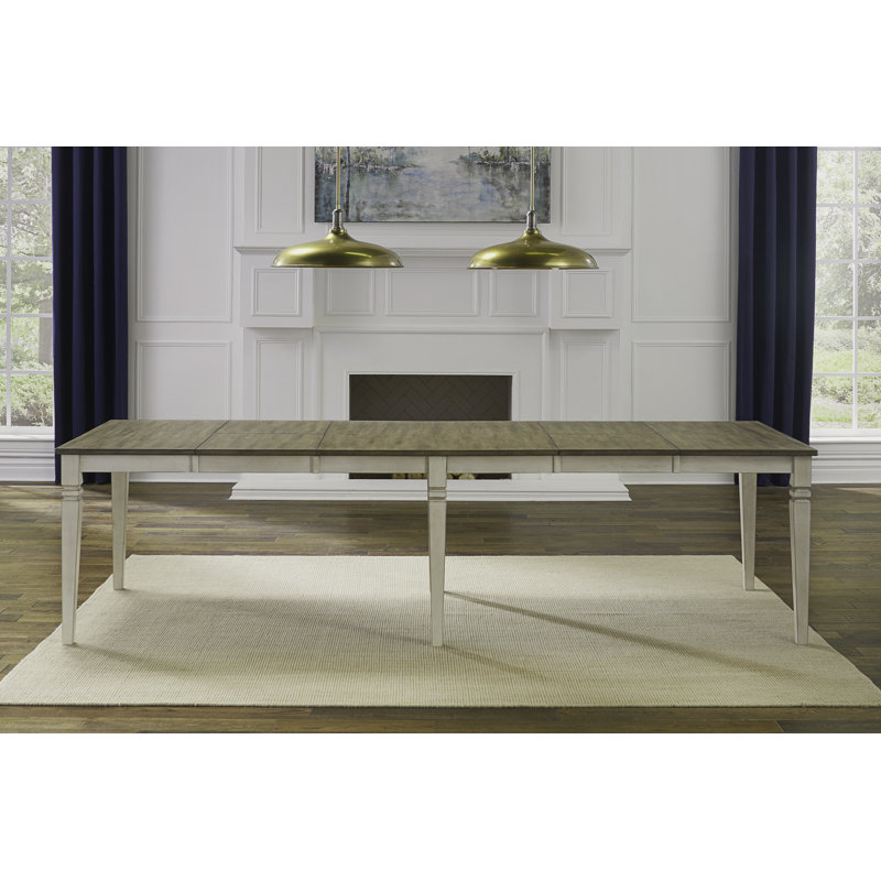 Chanequa Butterfly Leaf Solid Wood Dining Table