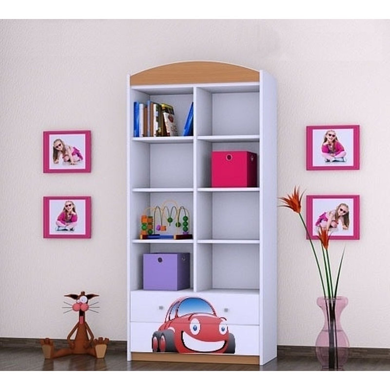 Jillian 183cm H X 88cm W Kids Cube, Natural