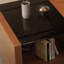 Table basse simple en bois massif au design rétro-107149381