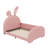 Twin Size Upholstered Rabbit-Shape Princess Bed-114344389