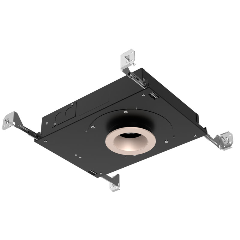 Ensemble d'éclairage encastré Eco-Downlight 3, Or rose