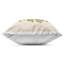 Coussin d'extérieur «Know Your Worth Green on Beige» par Sarah Hickman