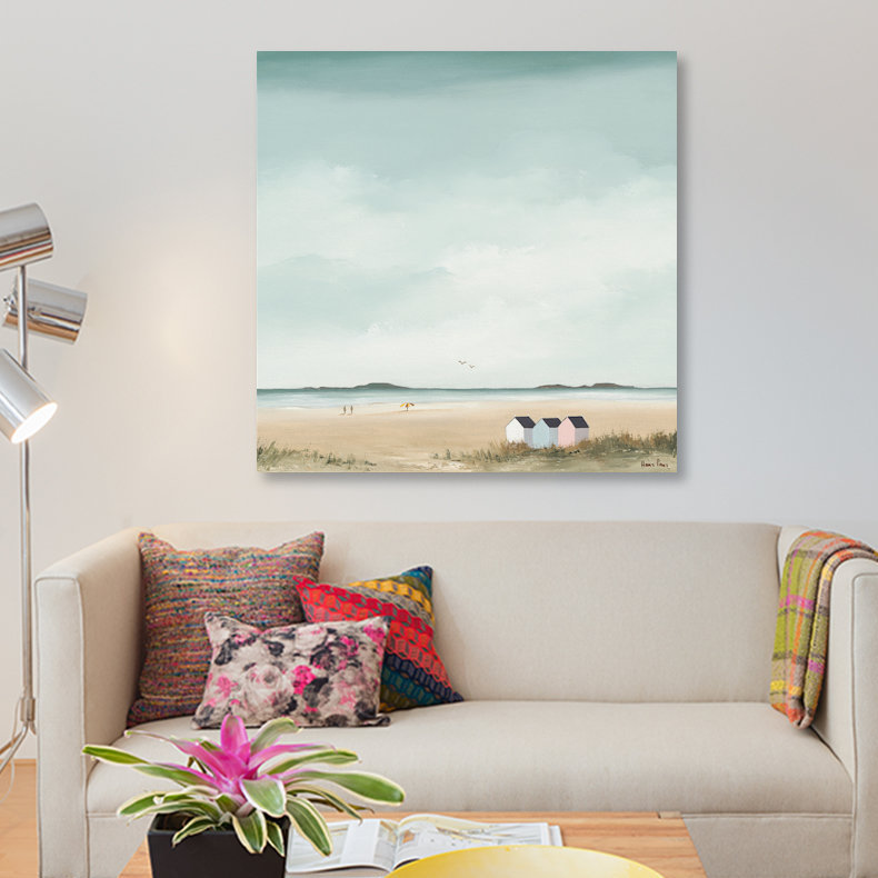 «Sunny Morning IV», reproduction sur toile, H 12 po x l 12 po x P 1,5 po, Toile tendue, Pas de tapis