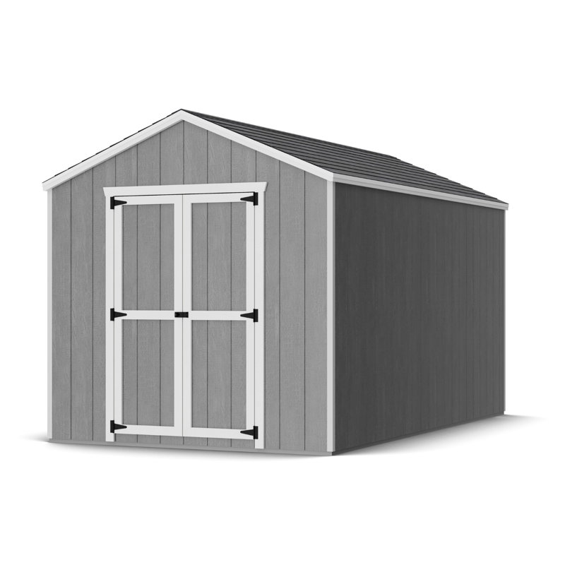 Value Gable Outdoor Wood Storage Shed, No, 8' x 14'