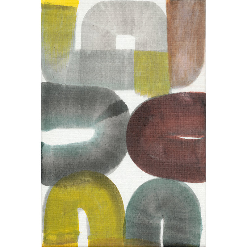 Geode Abstraction II by Jodi Fuchs - Wrapped Canvas Print, 46cm H x 30cm W x 3.8cm D