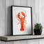 Reproduction d'art «Watercolor Lobster» par Molly Mattin-129000101-129000111-129000113