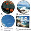 Turquoise Seaside Trek II - reproductions d'art mural nautique et plage-95866211-95866209