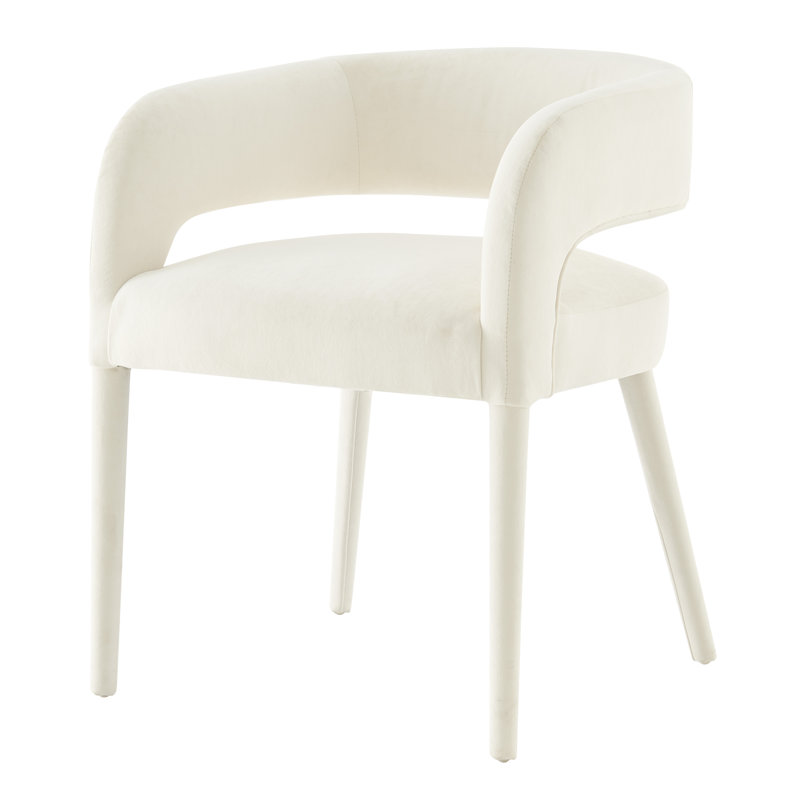 Westborough 20.5'' H Upholstered Armchair, Dainty Cream, Dainty Cream