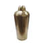 Pot en métal ciseau doré 21,7 po