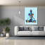 Art mural sur toile Winston Porter «Lotus Pose Moon» par Tim Parker-1163303542