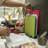 4-Piece Colour Coded Chopping Board Set With Storage Stand, Multicolour