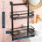Over The Door Shower Caddy With 12 Hooks, 2-Tier Adjustable Rustproof Hanging Shower Organizer Shelf For Bathroom Storage, Easy Installation No Drilling Required-1831203510