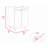 18.10'' Single Bathroom Vanity with Ceramic Top-97827529