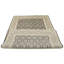 Tapis oriental gris discret 6X8 Mute