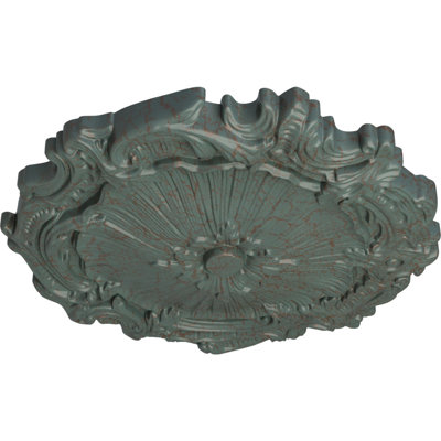 Médaillon de plafond H 16,75 po x l 16,75 po x P 1,375 po Plymouth