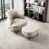 Beige Faux Leather