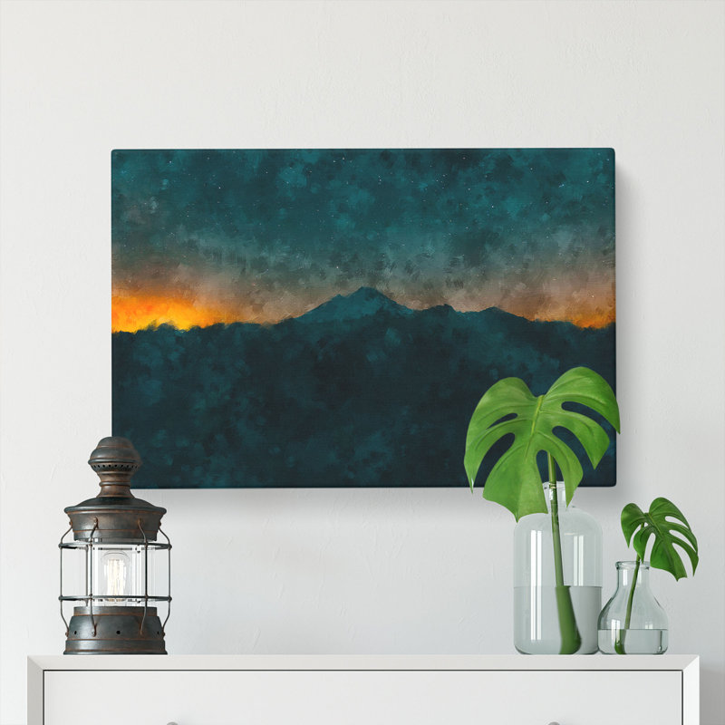 Mountain In Whistler Canada - Wrapped Canvas, 60cm H x 91cm W x 3cm D