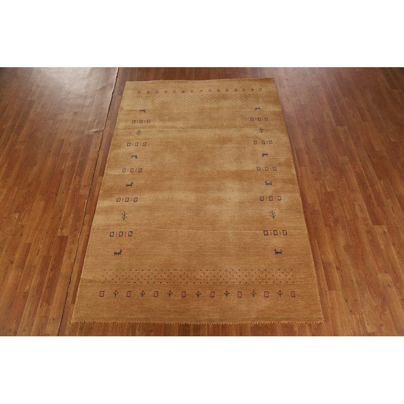 Tapis tribal Gabbeh 5 x 8