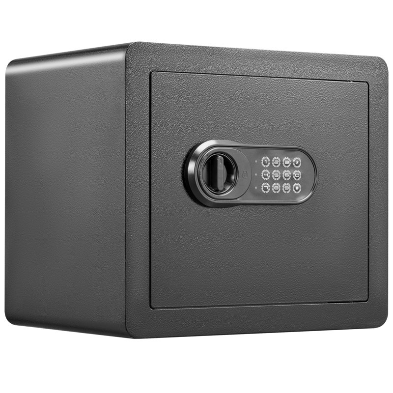 1.2 Cu Ft Home Security Safe, Heavy Duty Steel Safe Box 15.8 x 11.8 x13.8 Inch for Cash, Gold and Valuables Storage