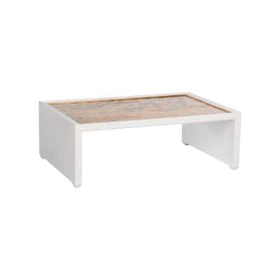 Kyoto Glass Rectangle Cocktail Table