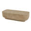 Table basse Fallon biologique moderne avec base en piédestal sculpturale Fallon-132707341