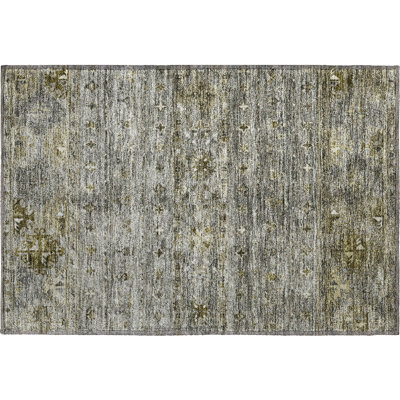 Premium Machine Washable Dominick AMF1220 Global Rug