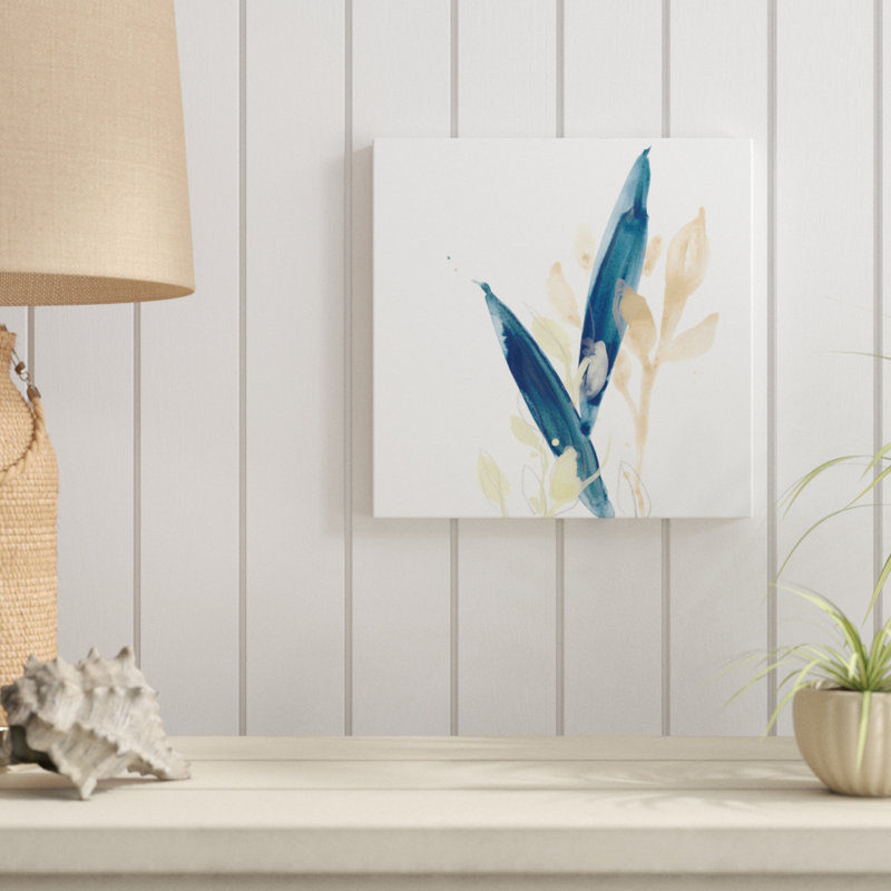 «Botany Gesture II», reproduction d'art sur toile, H 12 po x l 12 po