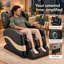 Fauteuil de massage inclinable sans gravité 14 rouleaux-1619683179