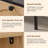 Rattan Shoe Cabinet With 4 Flip-Down Doors-750062147