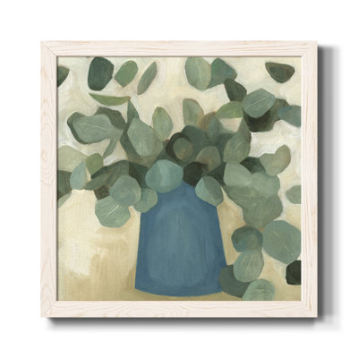 «Greenery Still Life VI» par J Paul, reproduction d'art sur papier encadrée