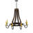 8 - Light Dimmable Empire Chandelier