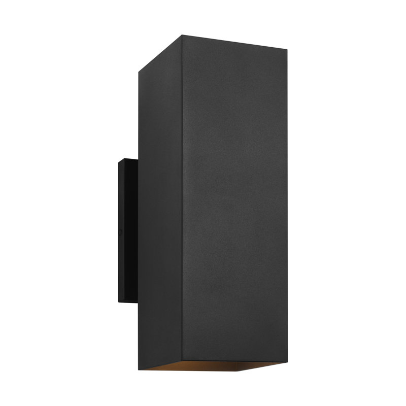 Lanterne murale à deux lumières Rookwood Arreguin, H 14,25 po x l 5 po x P 7,75 po