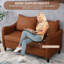 2 Seater Sofa Loveseat Couch-435972455