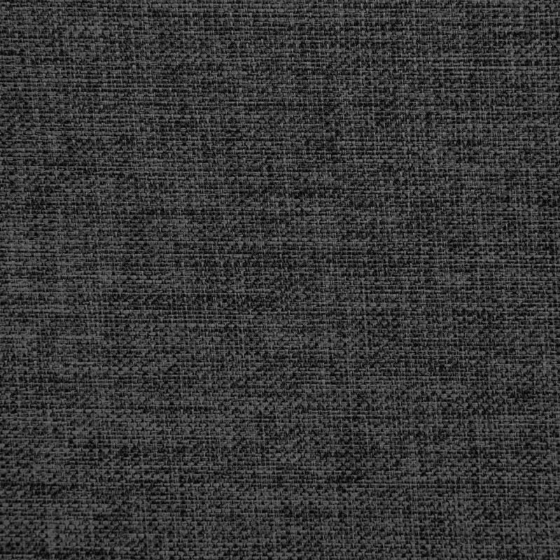 Canapé en polyfibre réglable, Noir